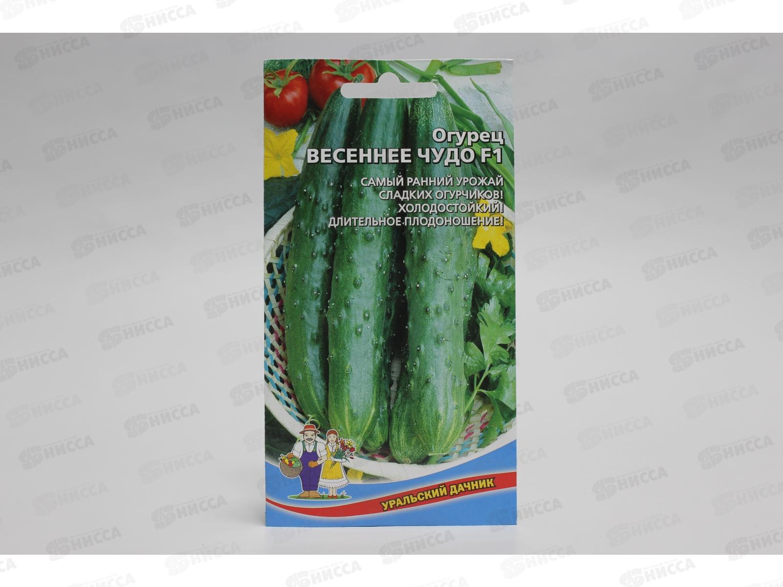 Огурец Весеннее чудо F1 Евро *10 УрД