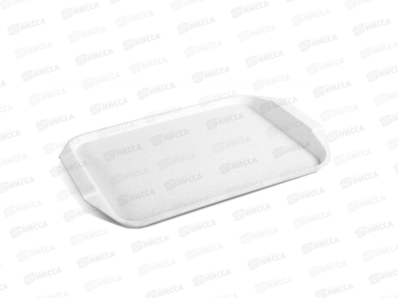 Поднос пластмассовый 30*43 С48 мрамор *40