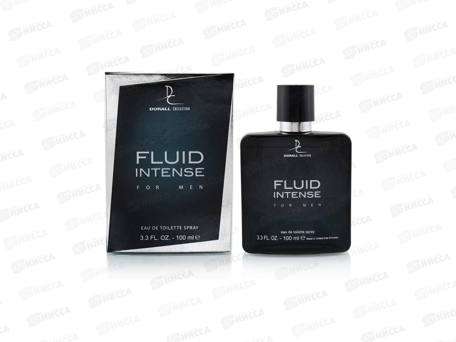 DC FLUID INTENSE, туалетная вода 100мл мужская *48  M