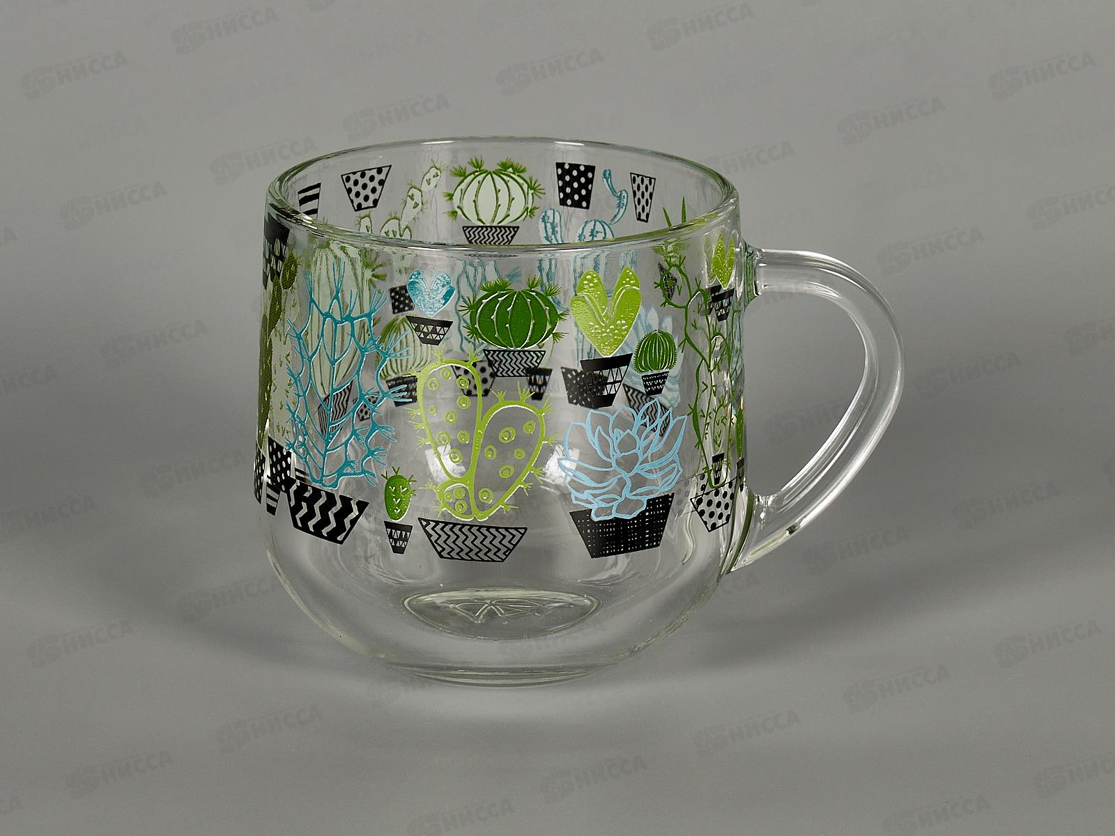 Кружка 300мл 122-Д Кактусы *12