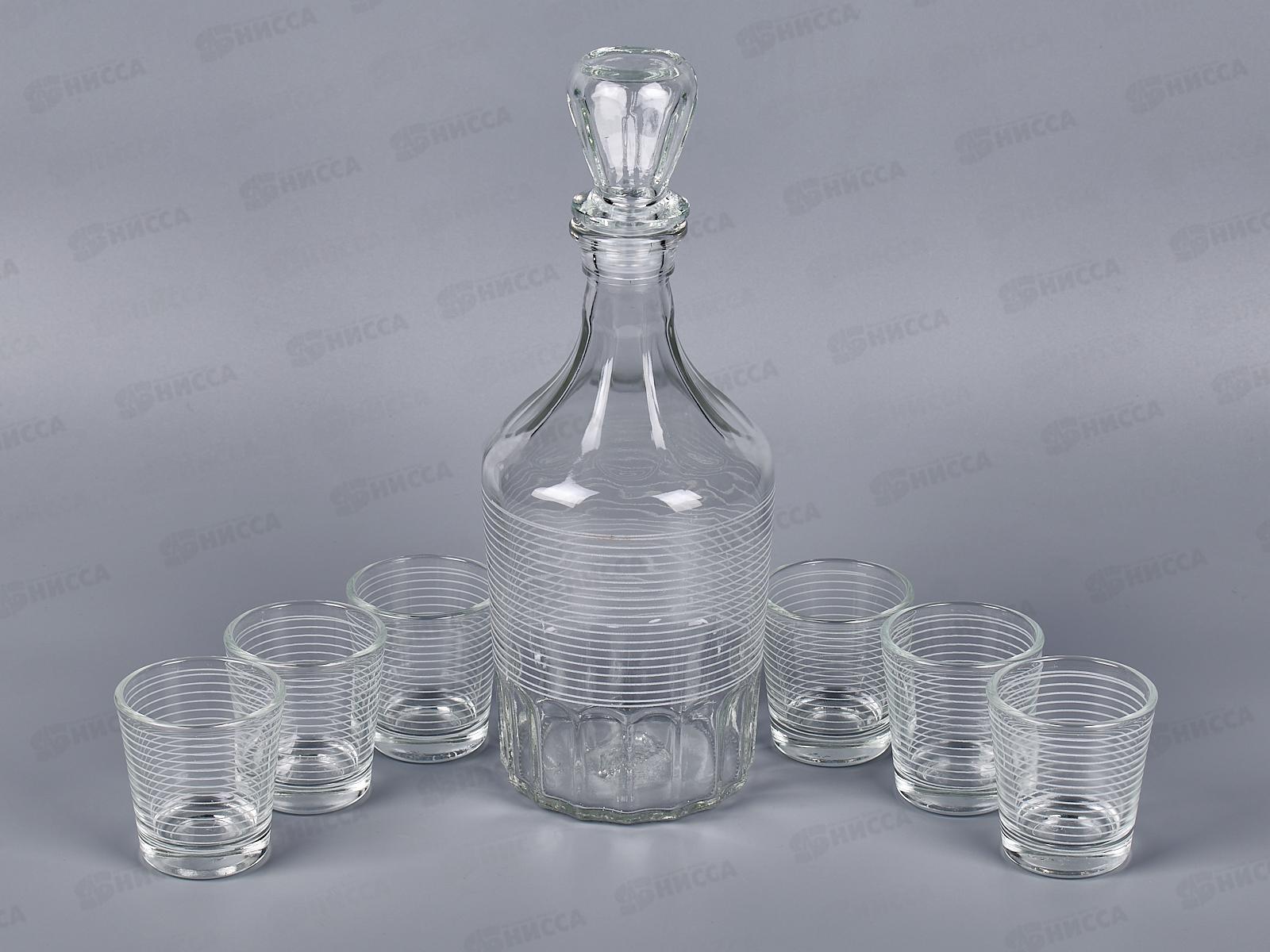 Набор для вина 7предметов 1230-Г Спираль