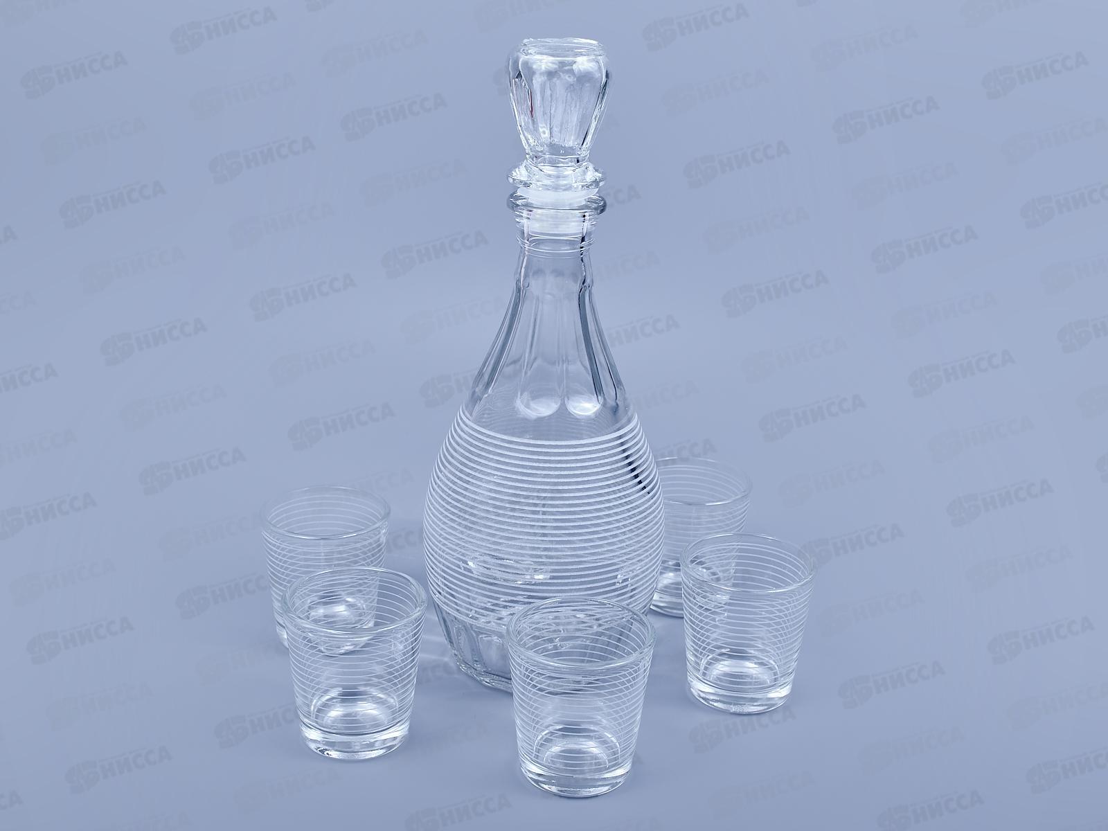 Набор для вина 7предметов 1231-Г Спираль