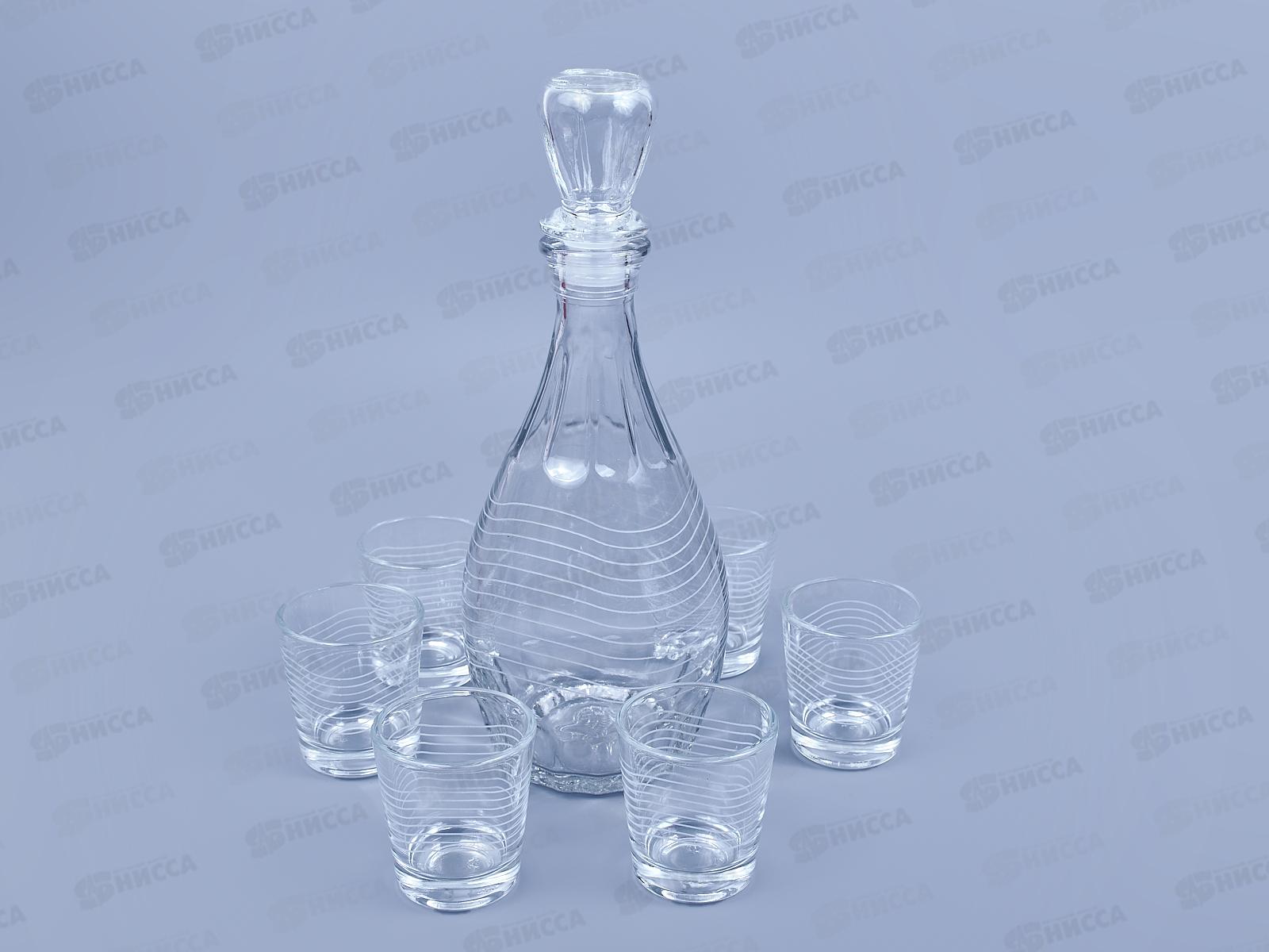 Набор для вина 7предметов 1231-Г Мираж