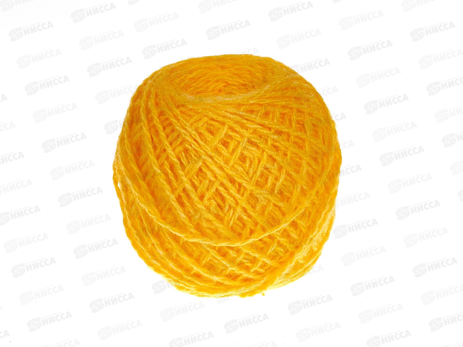 Пряжа 100% акрил 50гр130м (Желтый) 22 *10