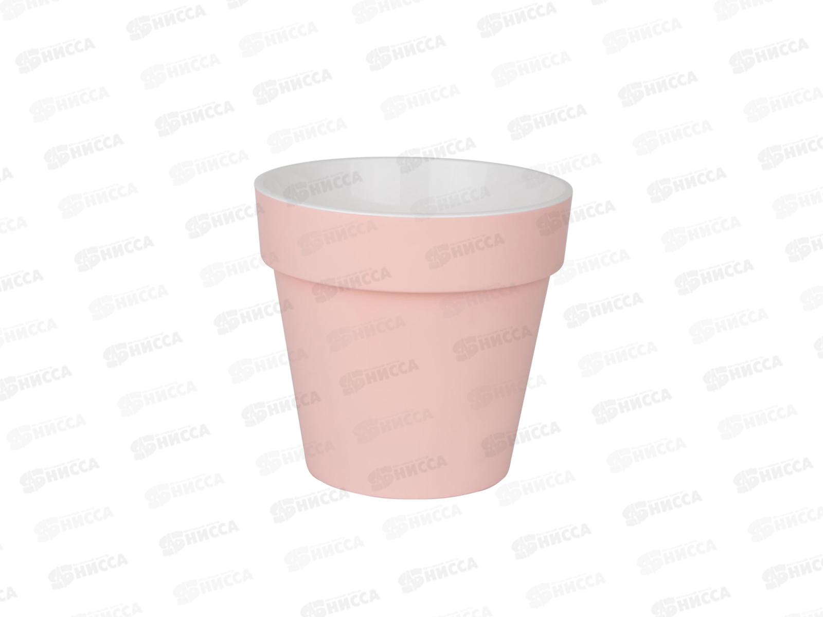 Горшок для цветов Протея 6л  Розовая пудра  *7