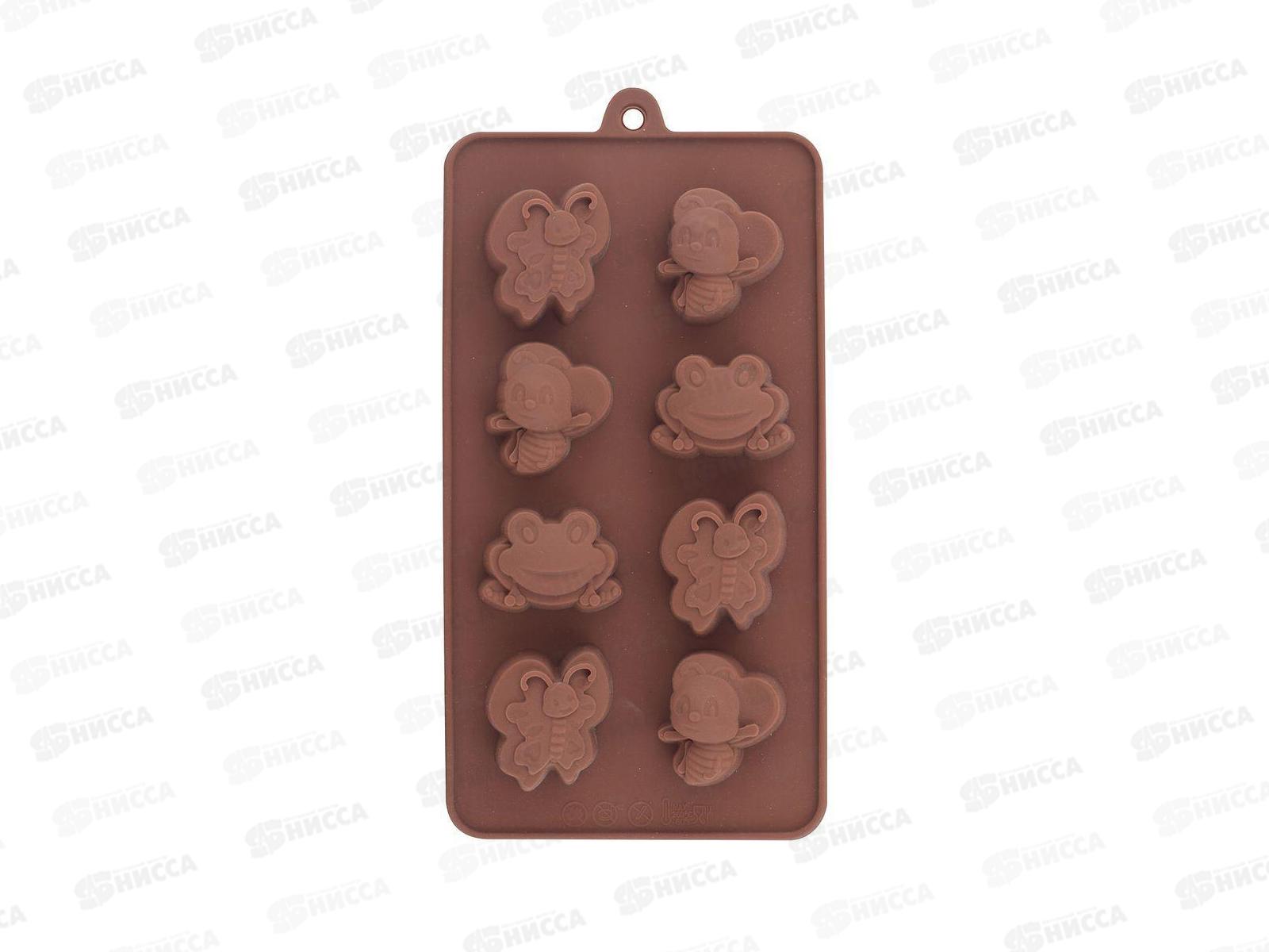 Форма для шоколадных конфет силиконовая Дружная компания VL80-329