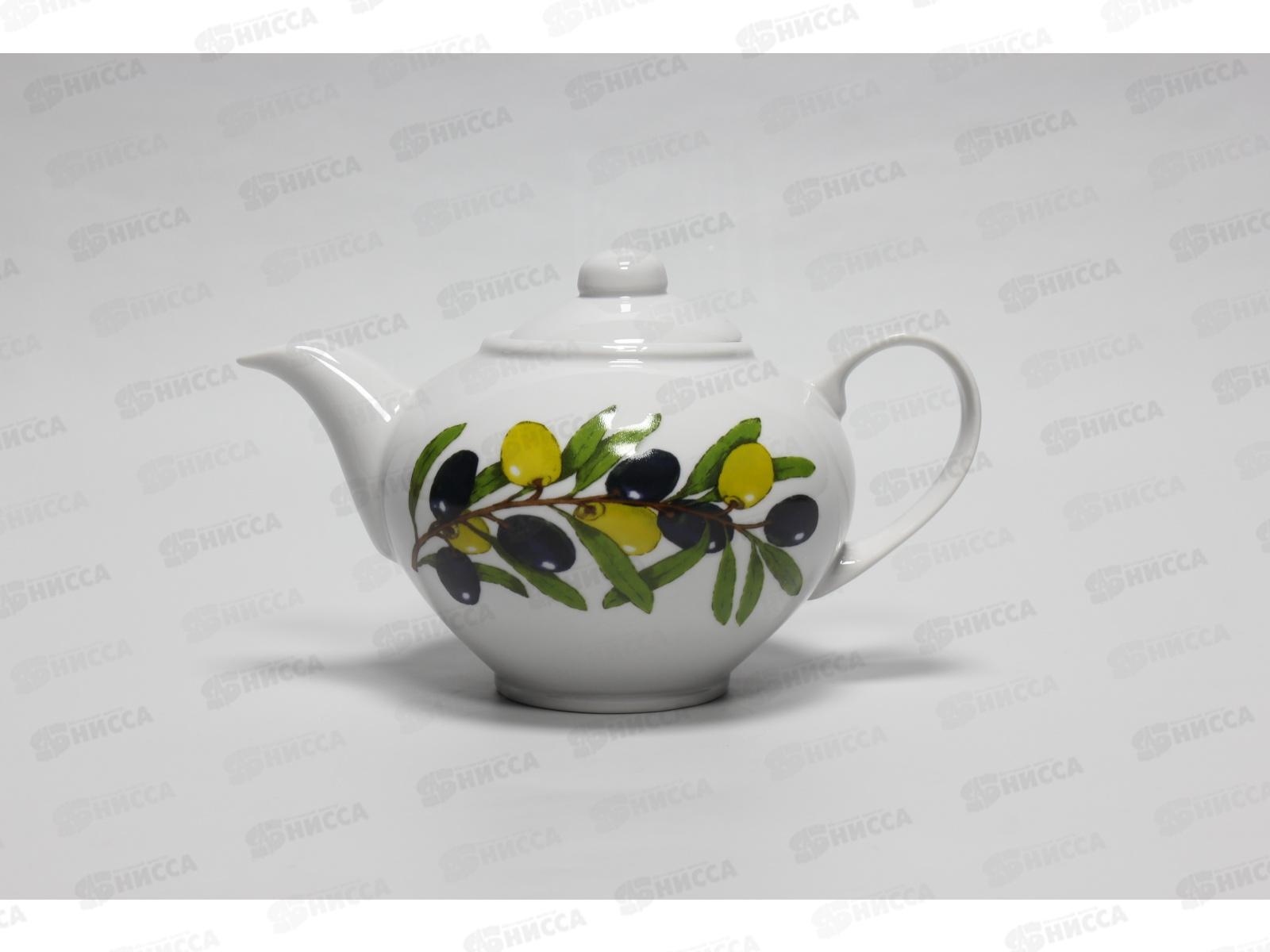 Чайник 800см3 Удачный Оливки 083682*12