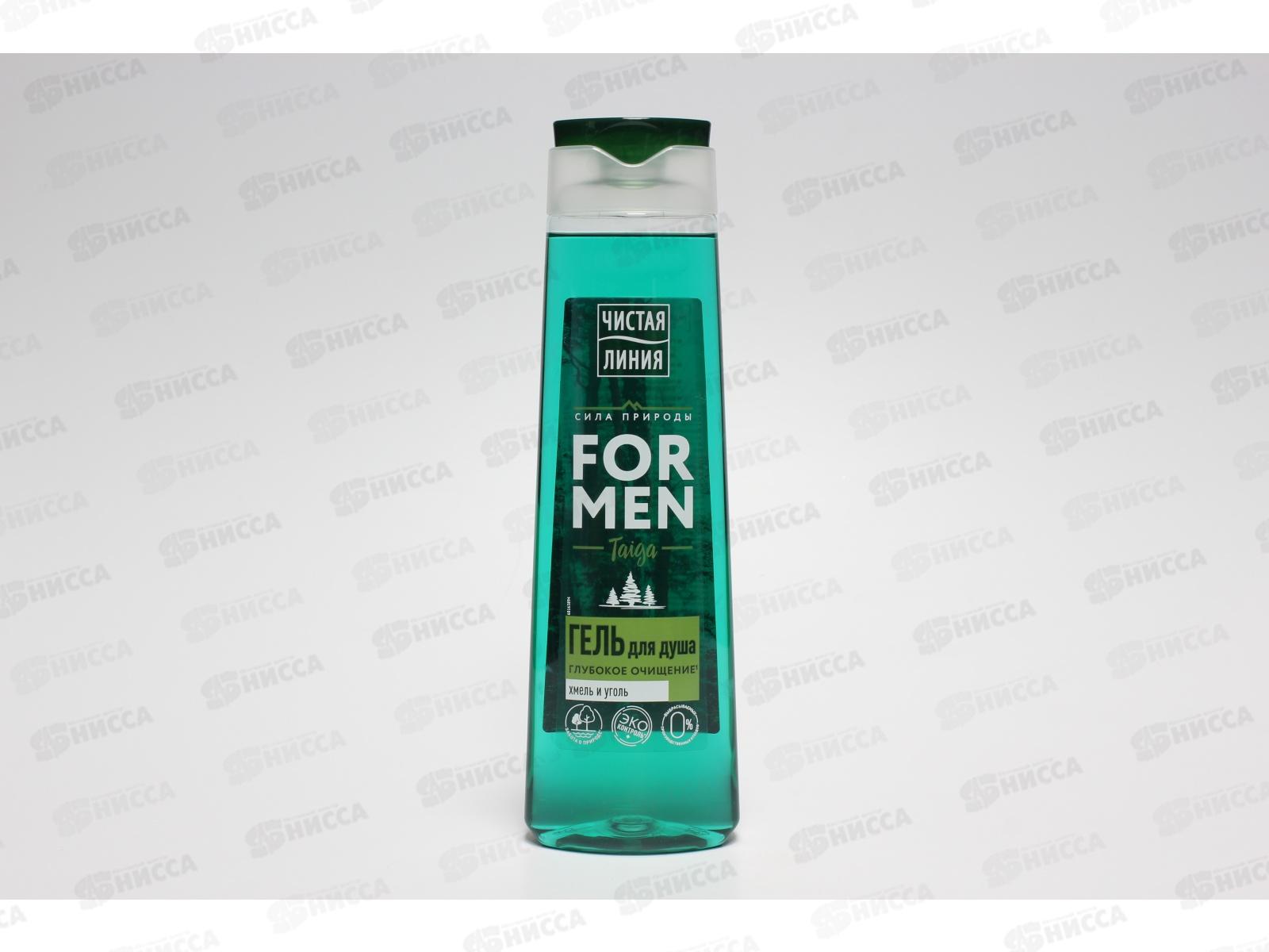 Концерн Калина Чистая Линия гель для душа 400мл Глубокое очищение *6/12