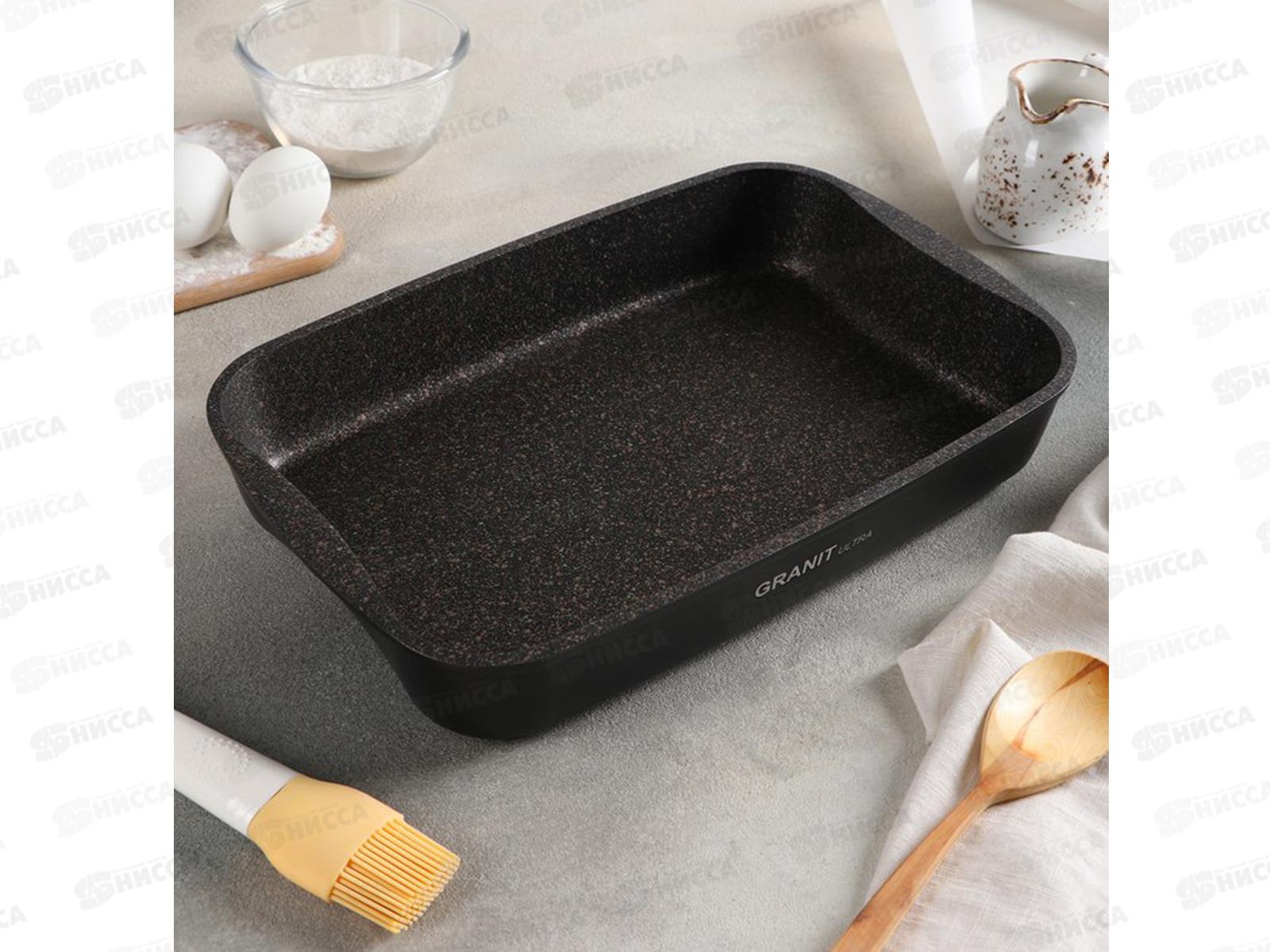 Противень 335*220*55 АП Granit Ultra original пго01а