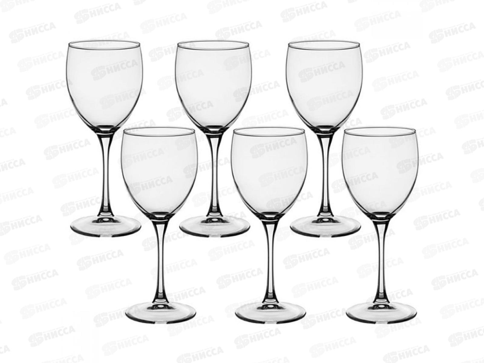 Набор фужеров(бокалов) для вина Сигнатюр(Эталон) 6шт 350мл J0012