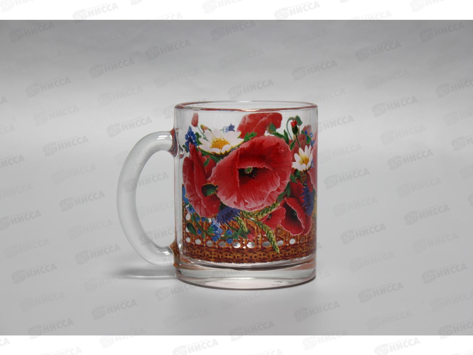 Кружка 300мл 208-Д Маковое поле *12