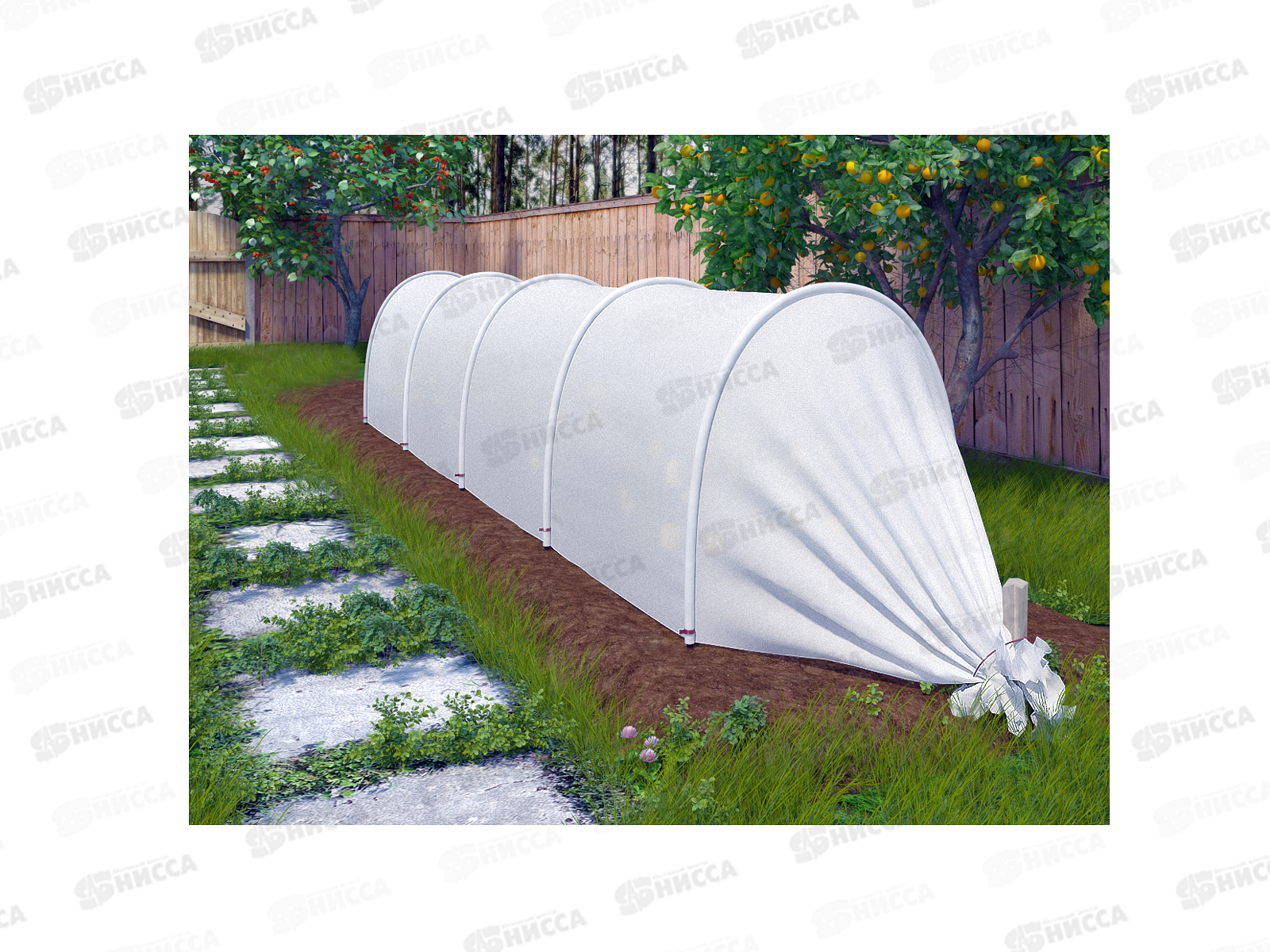 Чехол для парника &quotВесна&quot (для дуги 2м/длина 5м) высота 0,8м