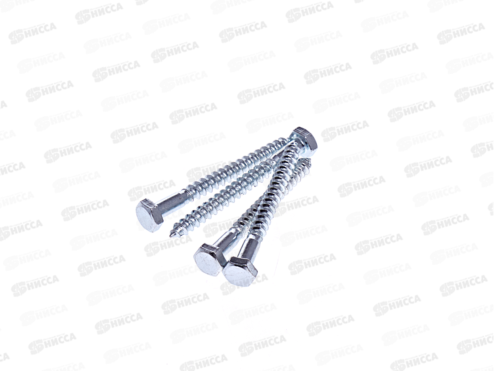 Шуруп сантехнический 6*60 (4штук) пакетик, СВФС