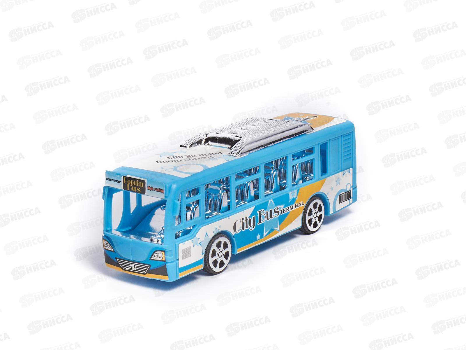 Автобус 899-70 инерционный в пакете (039792)  Ж