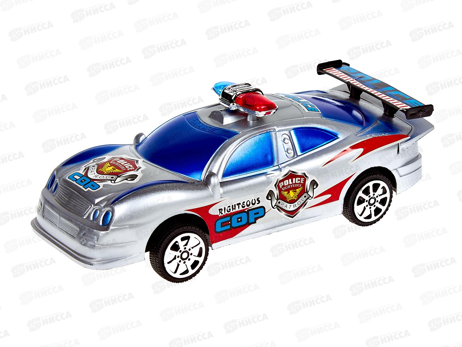 Машинка гонка 0706 полиция инерционная (039798)  Ж