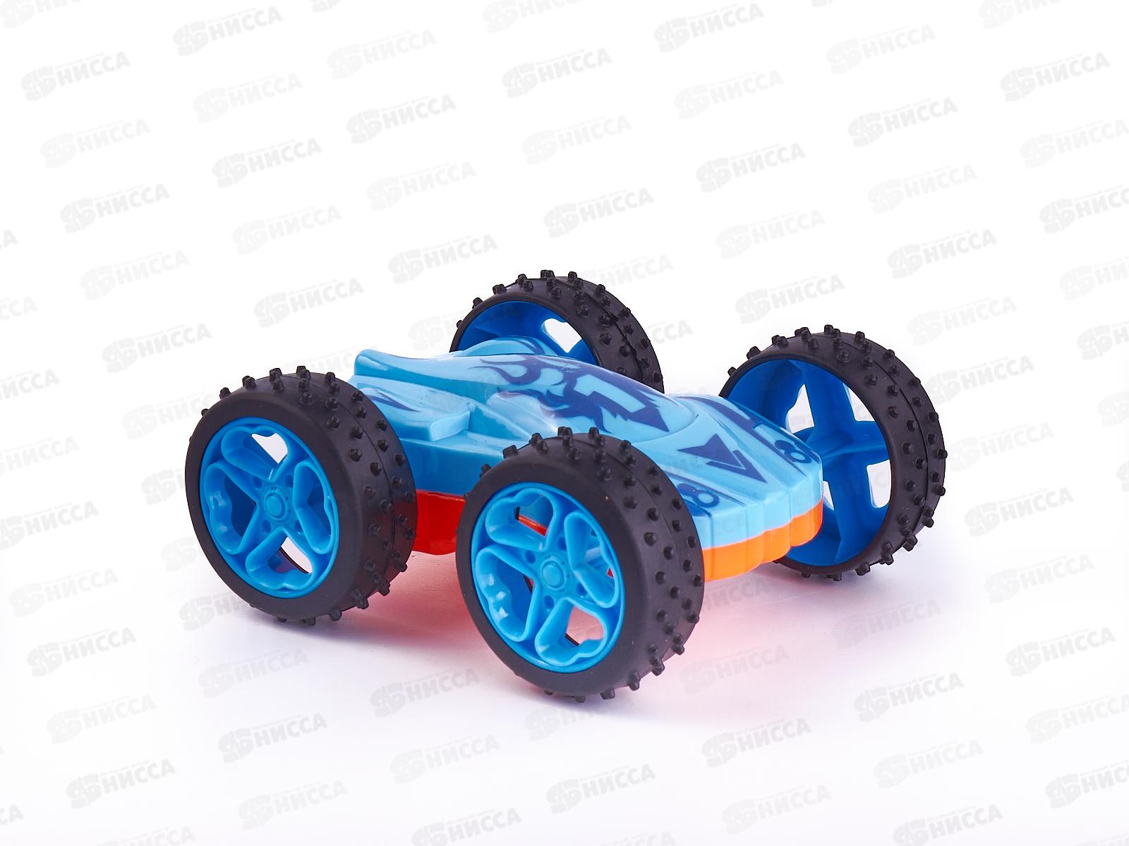 Машинка гонка 6400 перевертыш инерционная (039787)  Ж