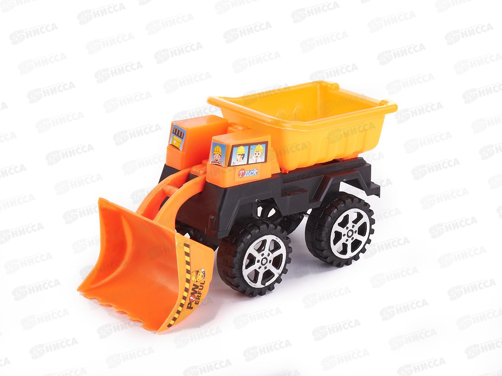 Экскаватор 6601 инерционный пластик (039764)  Ж