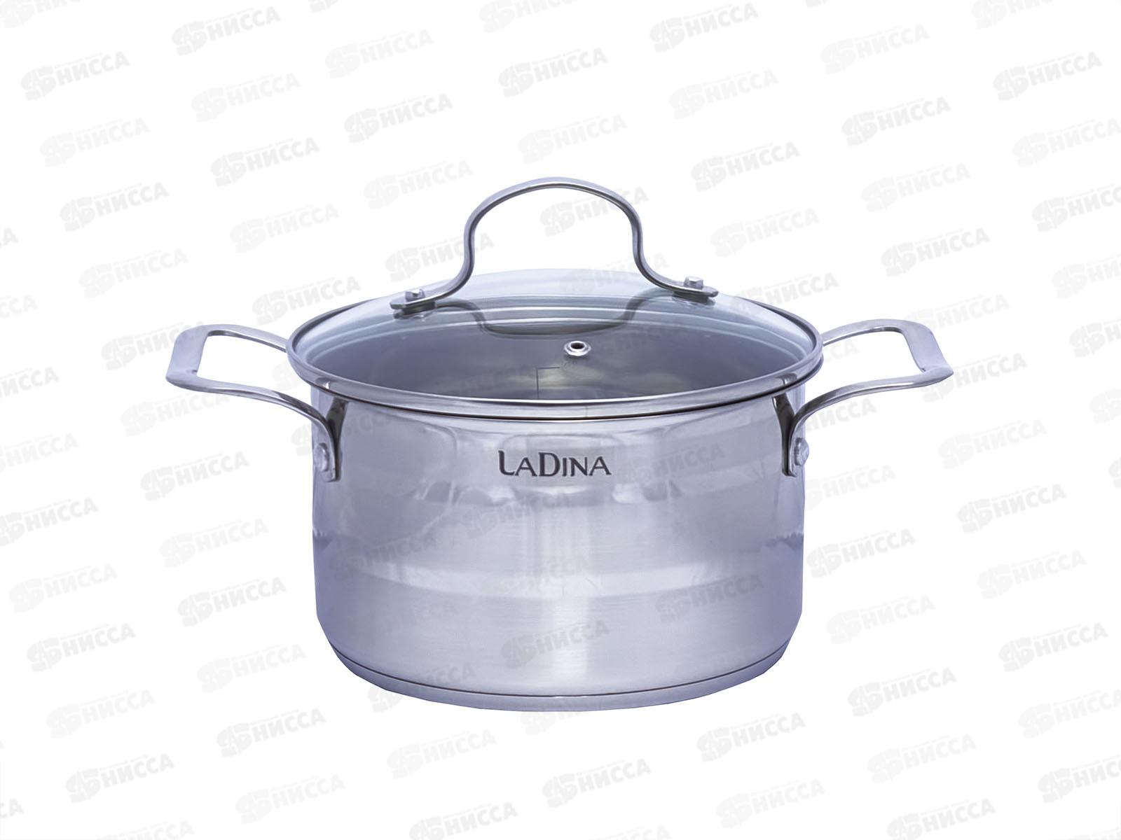 Кастрюля 3,4л NELLY 20см нержавеющая сталь 69020 *6