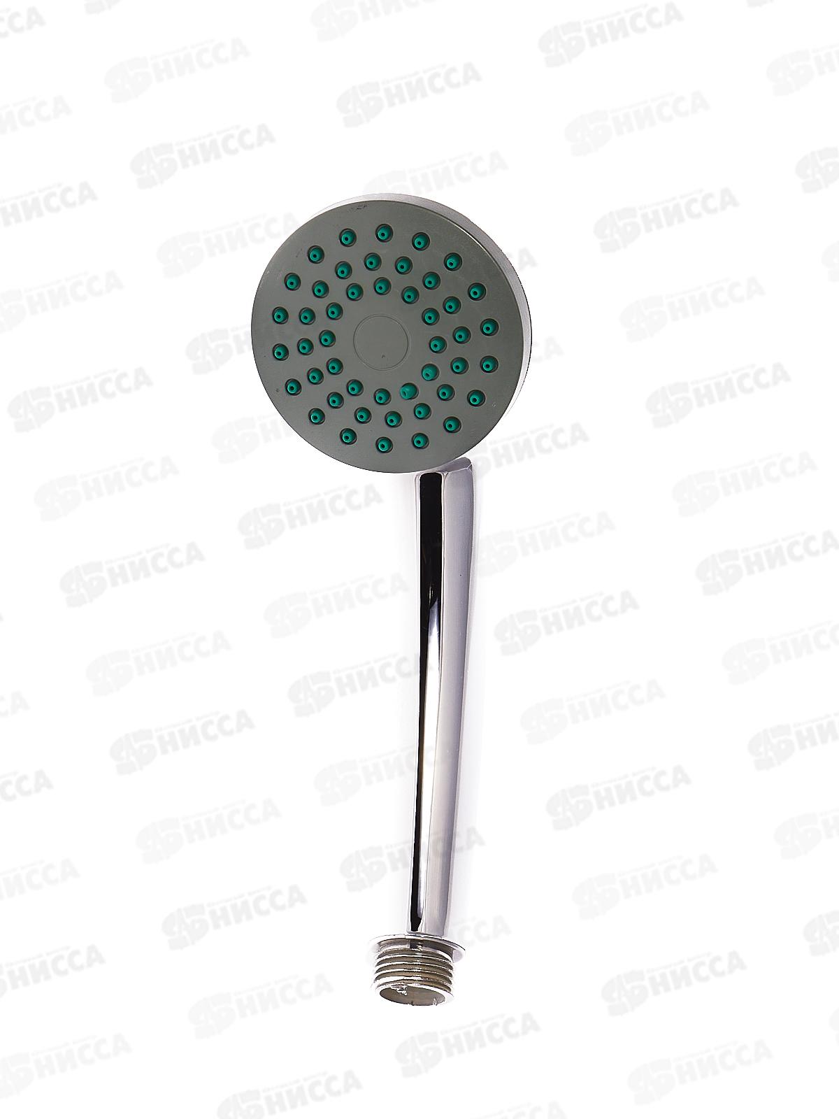 Лейка для душа пластиковая, хром, 1 режим, LE01/LE19