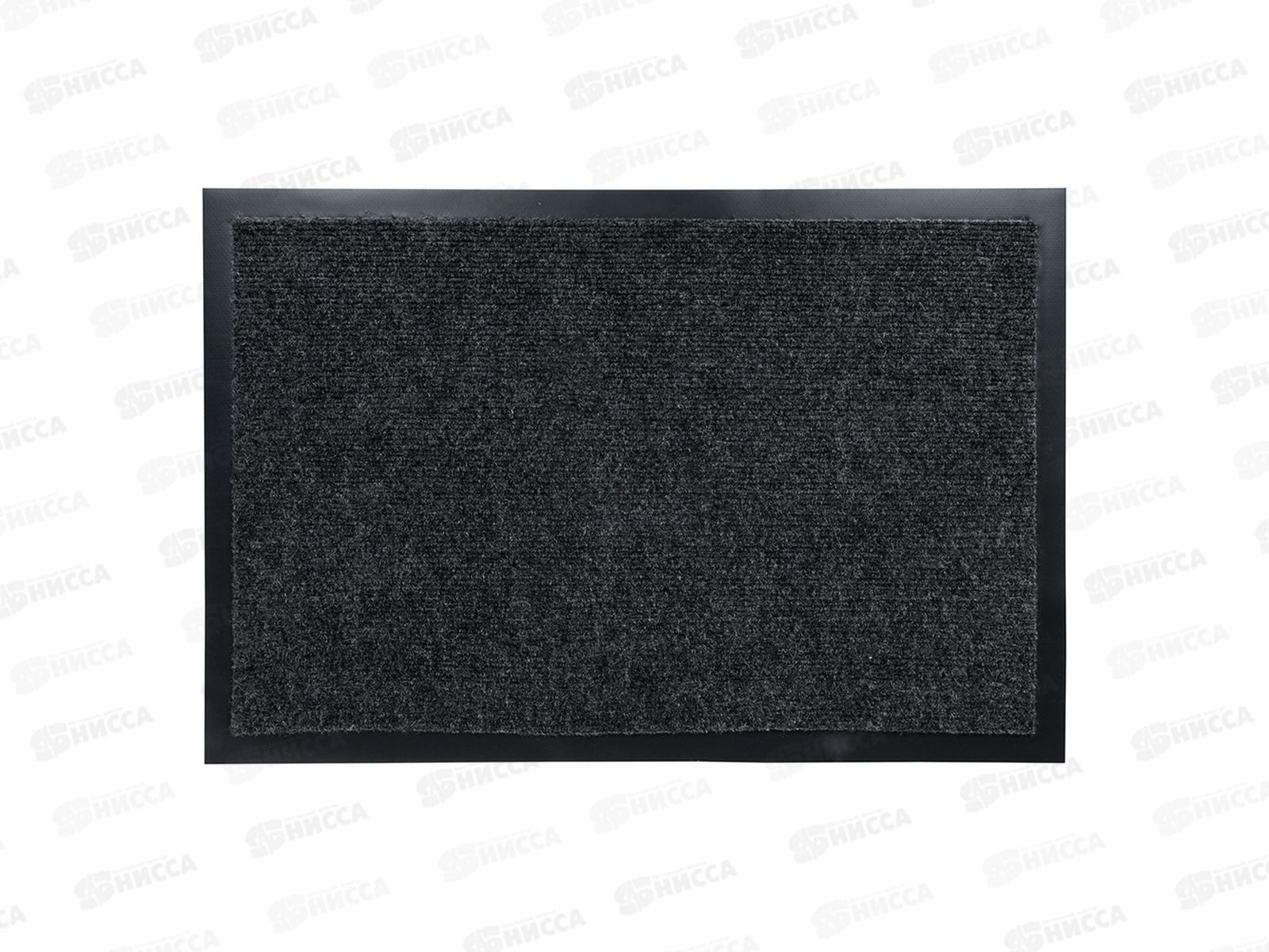 Коврик влаговпит.,ребрист &quotTrip&quot 40*60см &quotVORTEX&quot серый 24189  *15