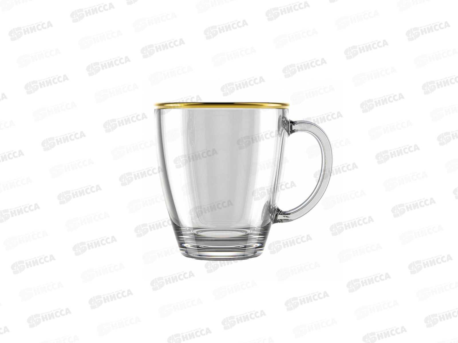 Кружка 350мл 2025-З Золотая кайма