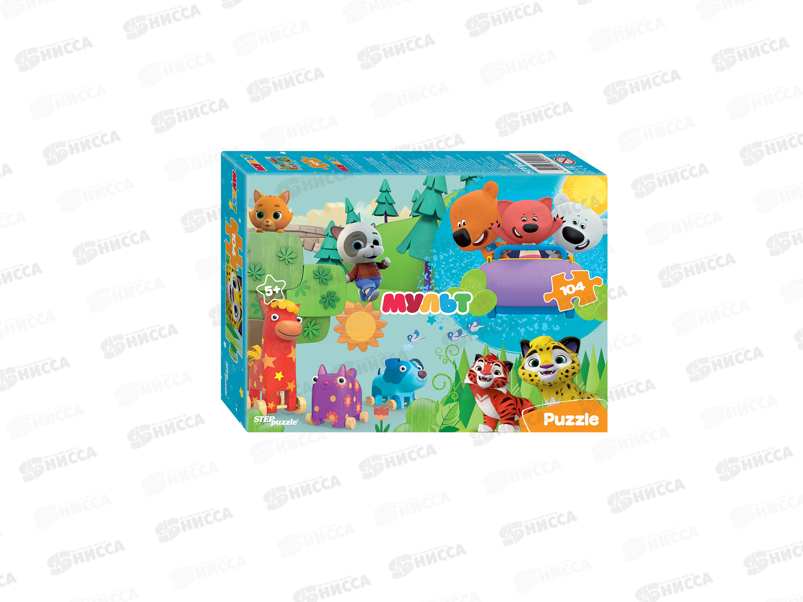 ПАЗЛЫ 104 элементов 82215 Ми-ми-мишки и др. Мульт *48