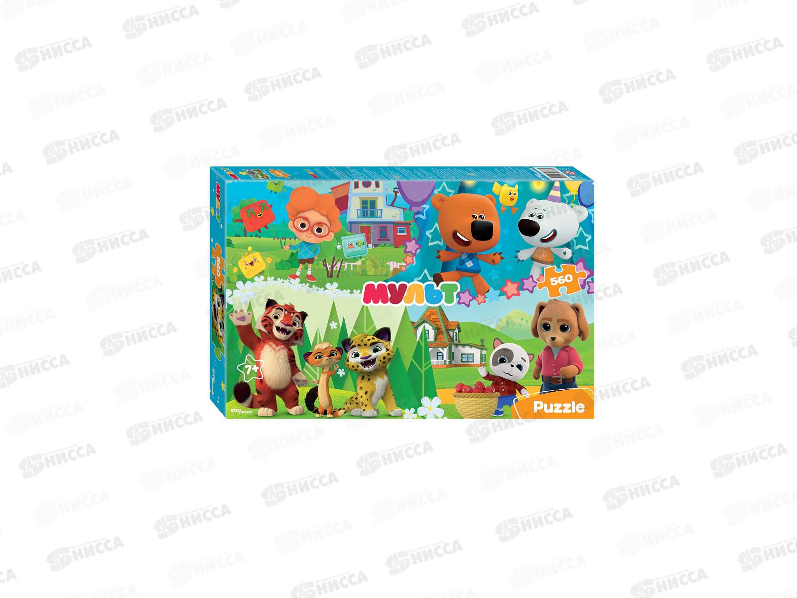 ПАЗЛЫ 560 элементов 97088 Ми-ми-мишки и др. Мульт *12