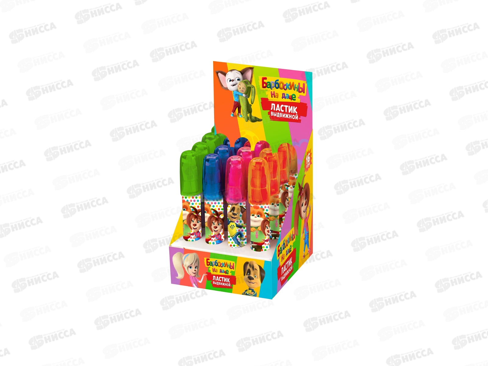 Ластик CENTRUM  Барбоскины 86340*16/384