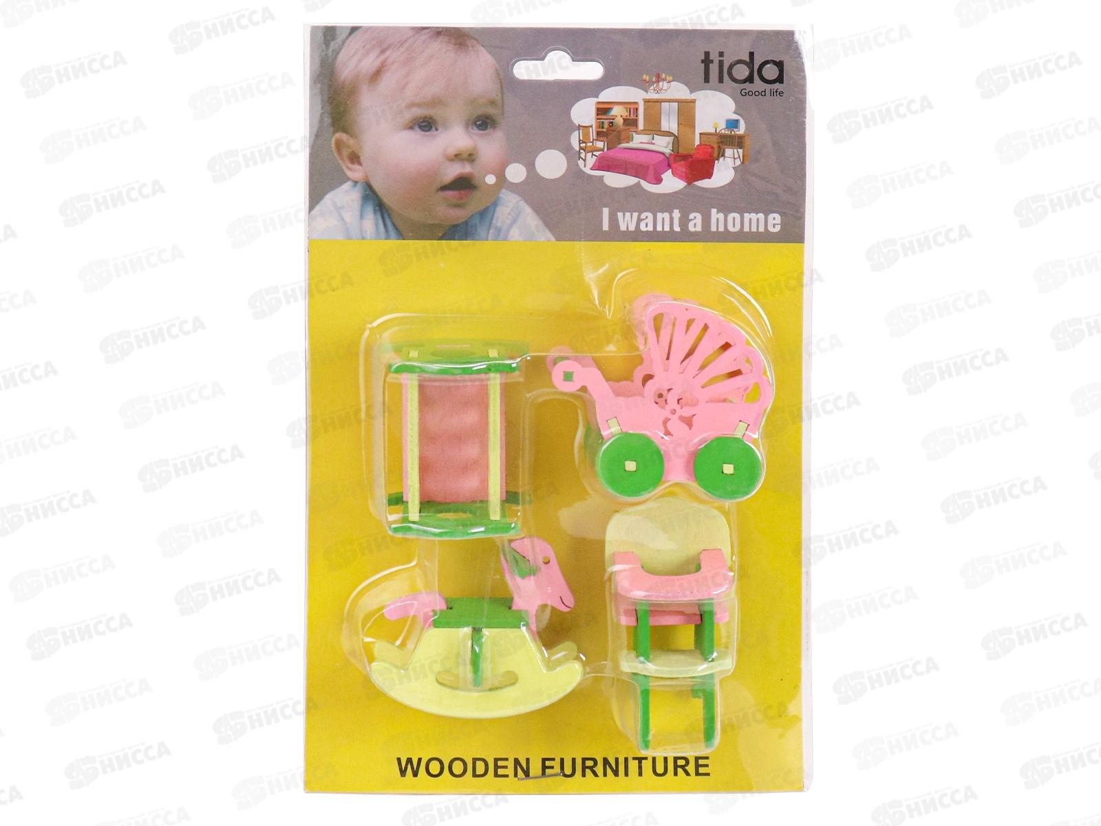 Набор мебели деревянной &quotДетская комната 2&quot 4 предмета 1853279  *24