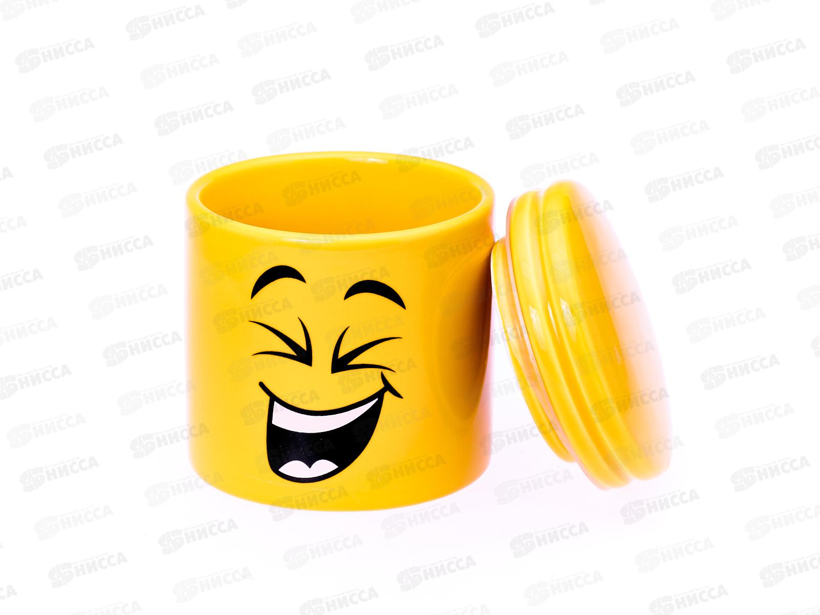 Банка для сыпучих  продуктов Smile 480мл d=10,5см, h=12см L2520872 п.у *36