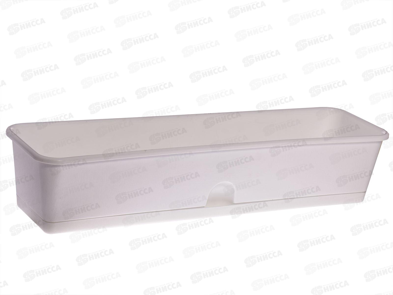 Ящик для рассады 600*150*120 (Интерм) с поддоном белый *20