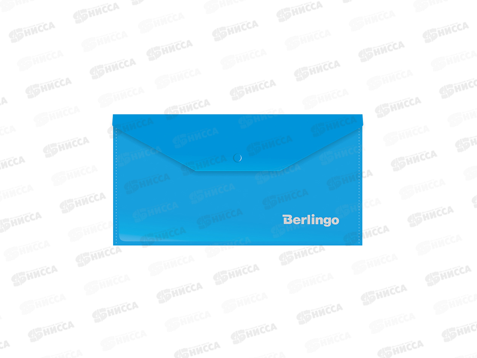 Папка с кнопкой Berlingo С6,180мкм.синяя ,06302*3/12