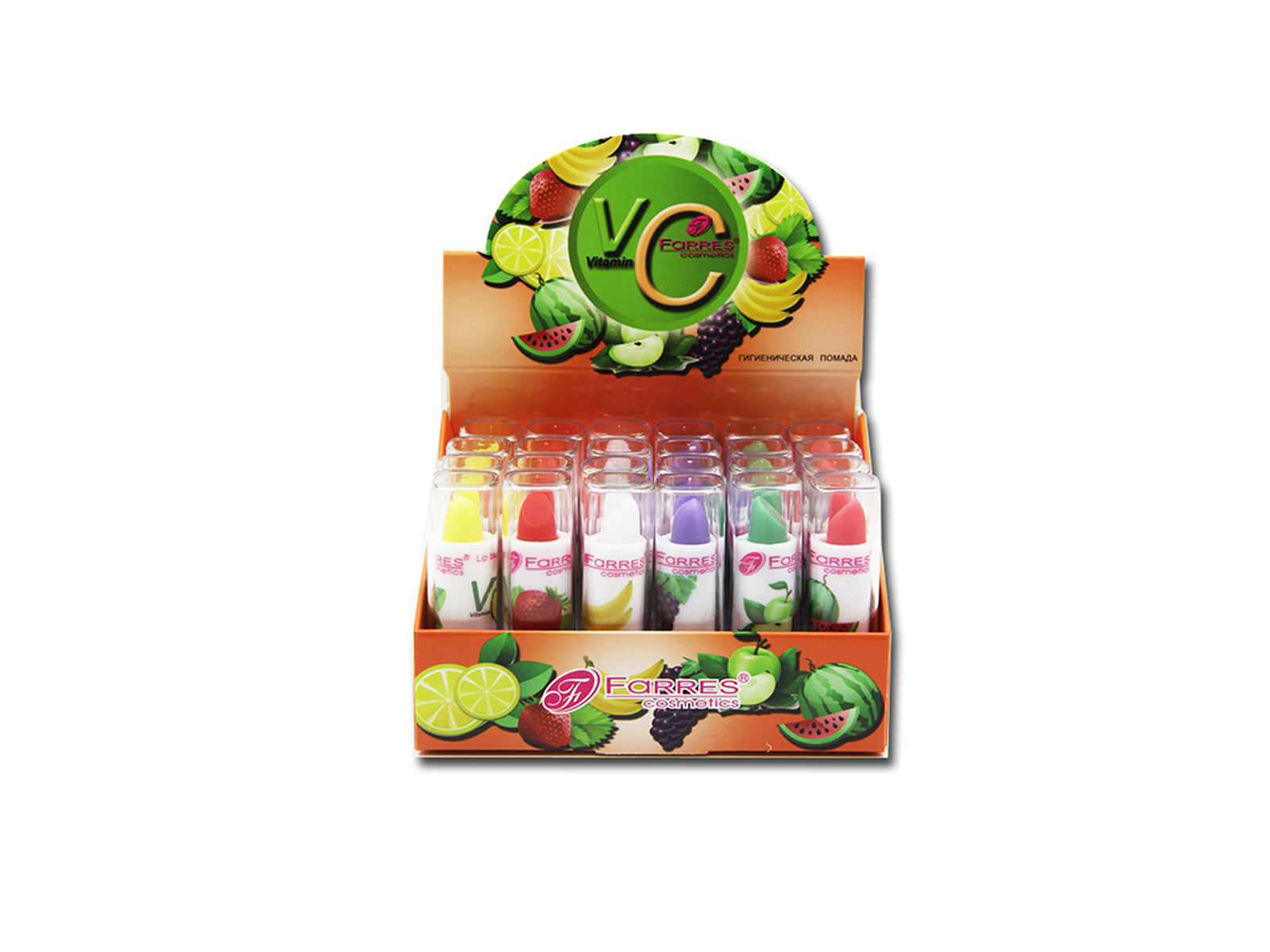 Farres Гигиеническая помада 5011 Фрукты *24