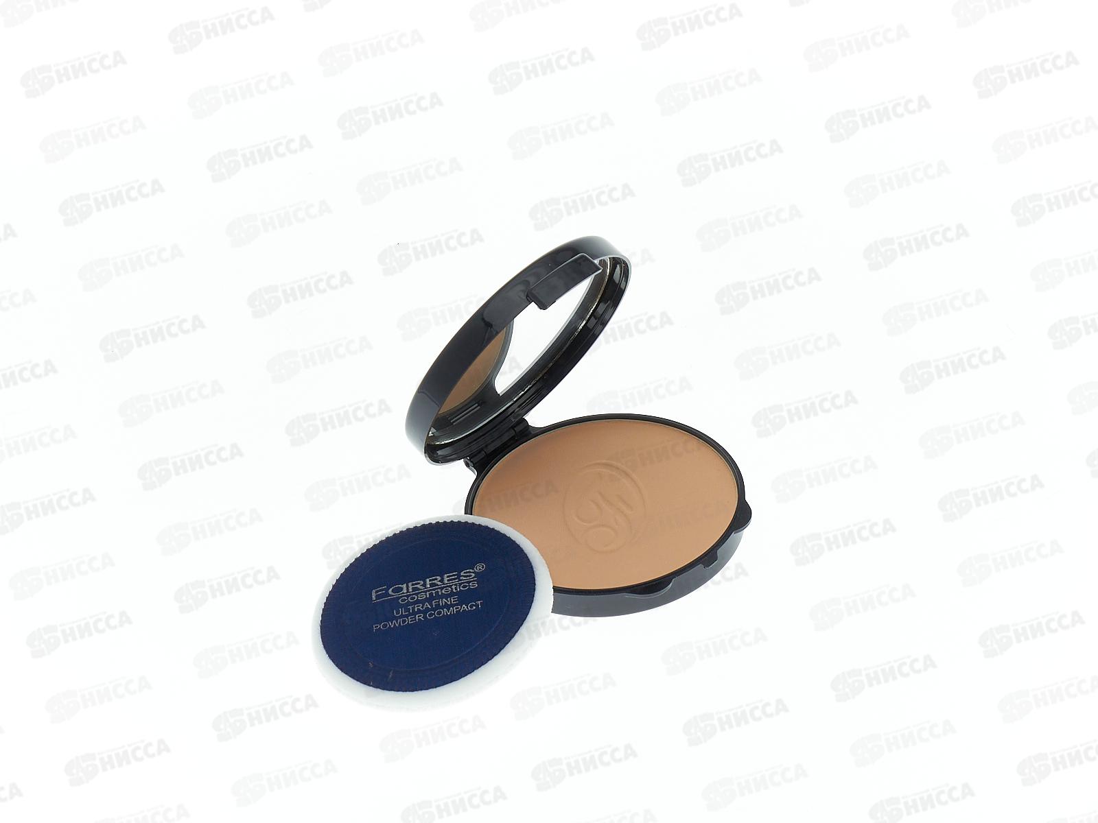 Farres Пудра 3013-3 компактная с шелком желтовато-кремовый *12