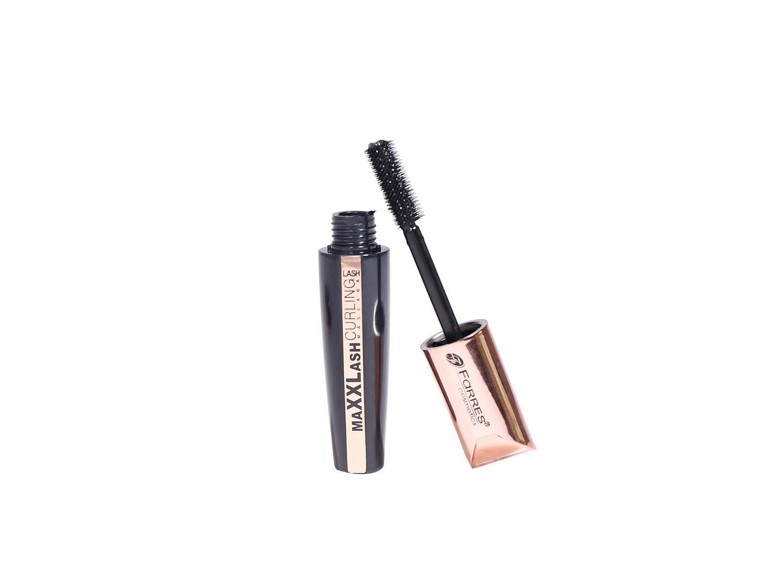 Farres тушь для ресниц 6009-3 с силиконовой щеточкой MaXXLash  *12