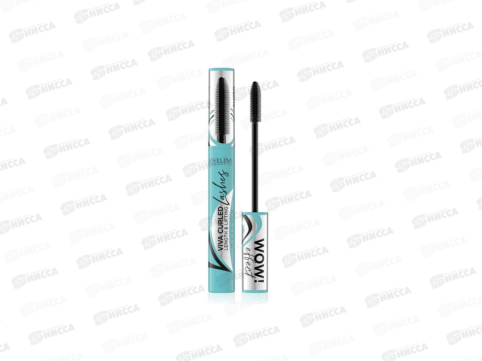 Тушь EVELINE Viva Curled Lashes удлиненная подкручивающая *24