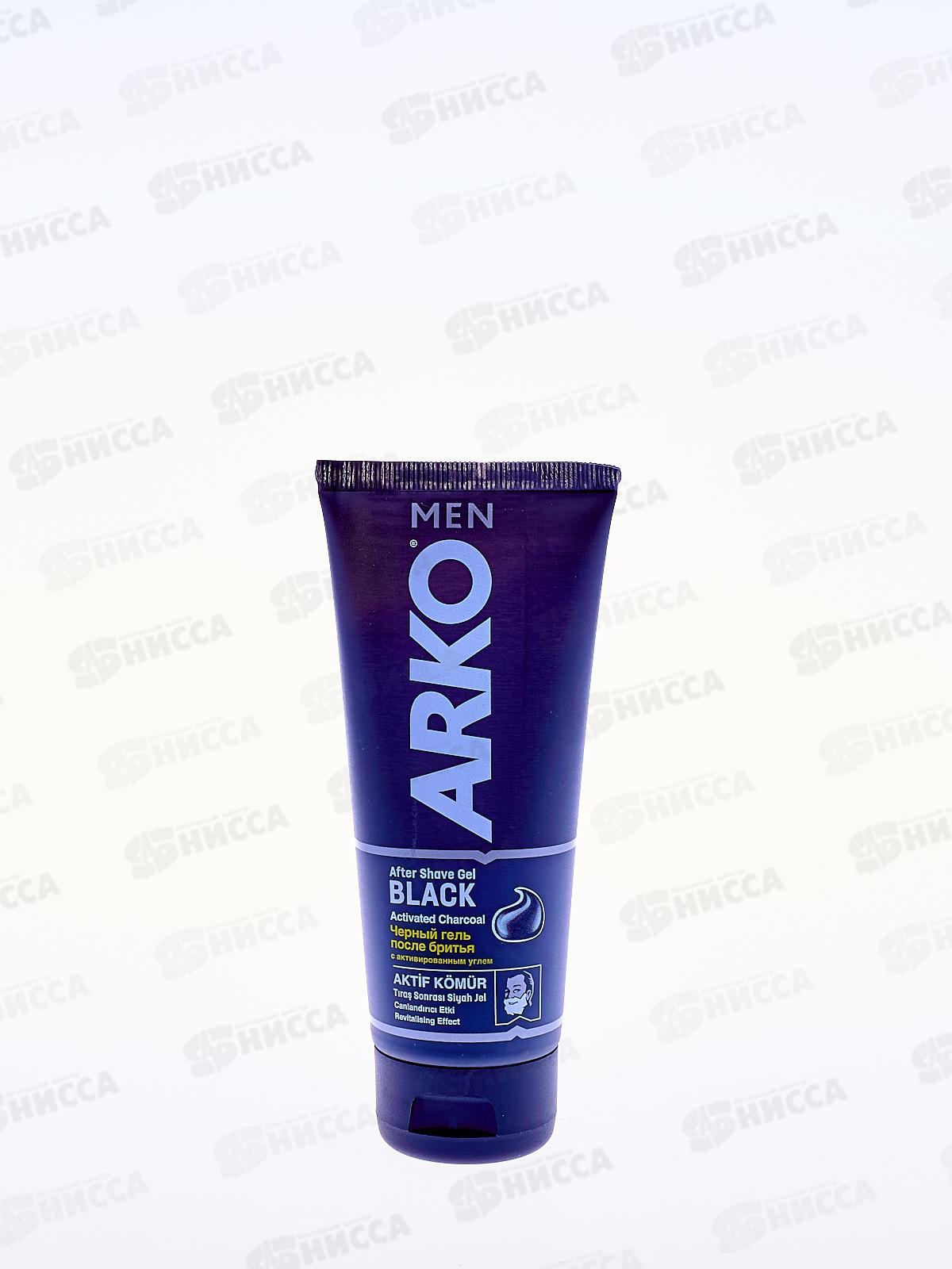 АРКО гель после бритья 100мл Black *24