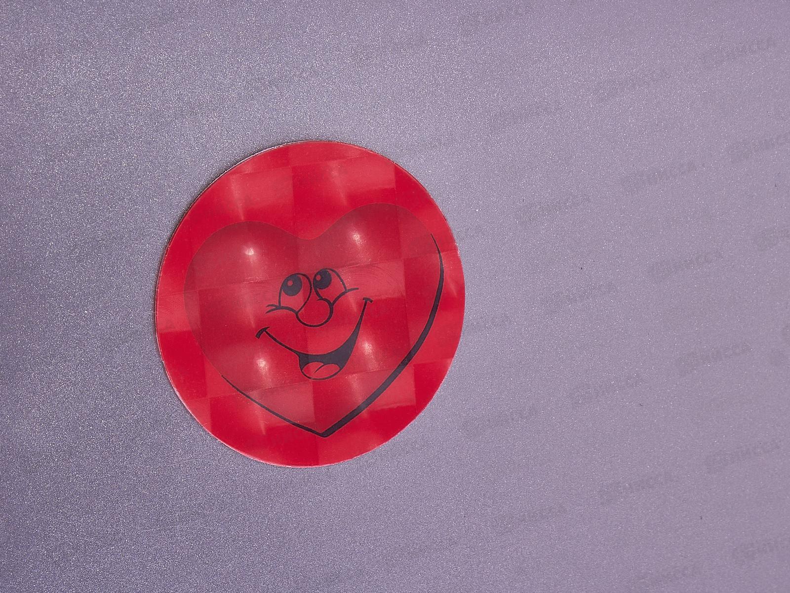 Магнит &quot14 февраля" круглый виниловый Ф0011