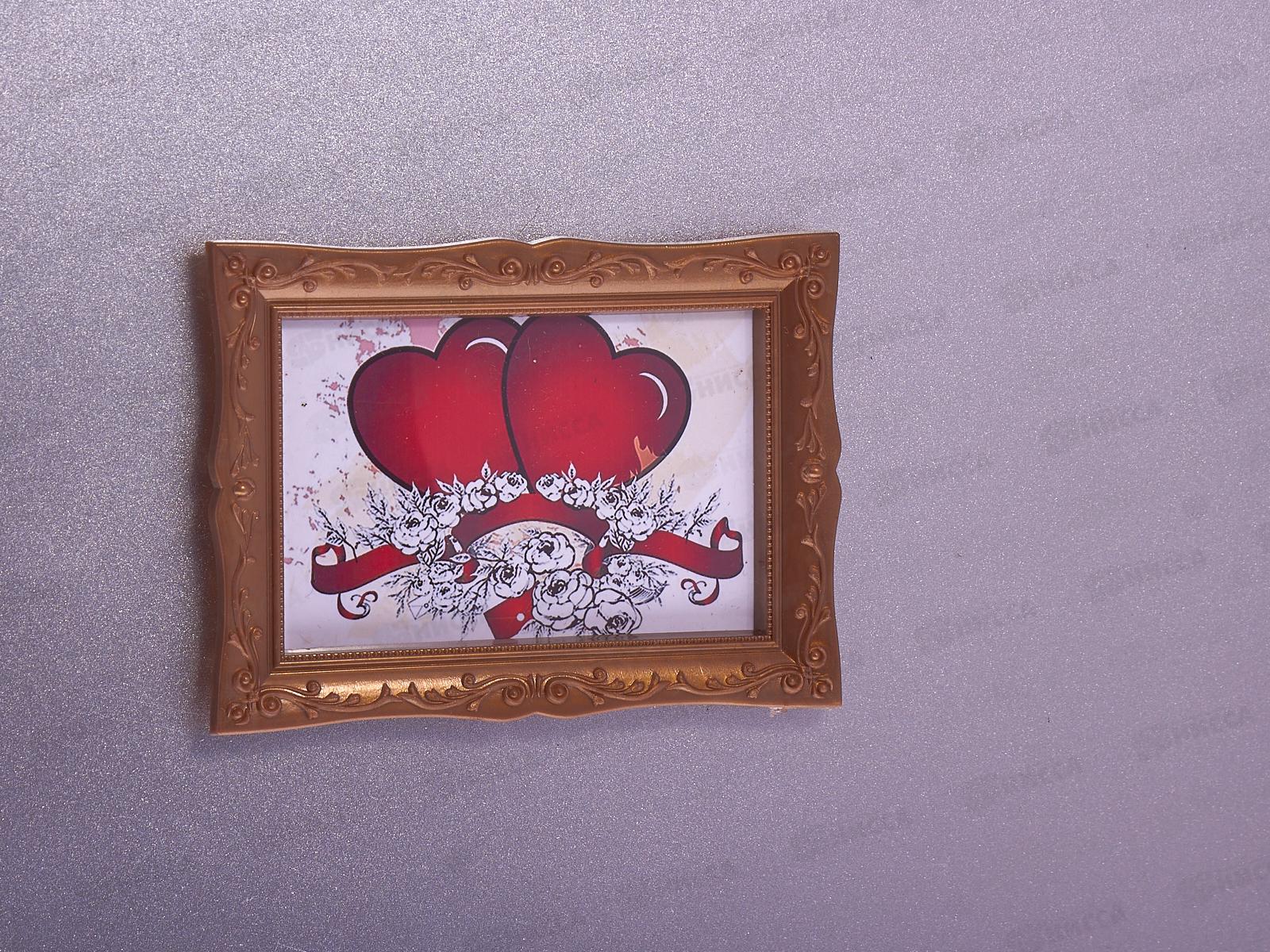 Магнит &quot14 февраля" сердце виниловое Ф0040