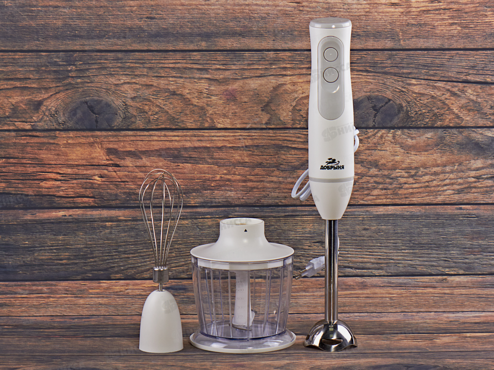 Блендер электрический DO-2320 1000W DC-мотор метал набор Добрыня