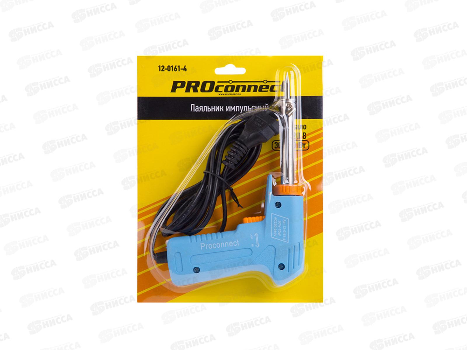 Паяльник-пистолет импульсный 30Вт/70Вт, 230В PROconnect, 12-0161-4