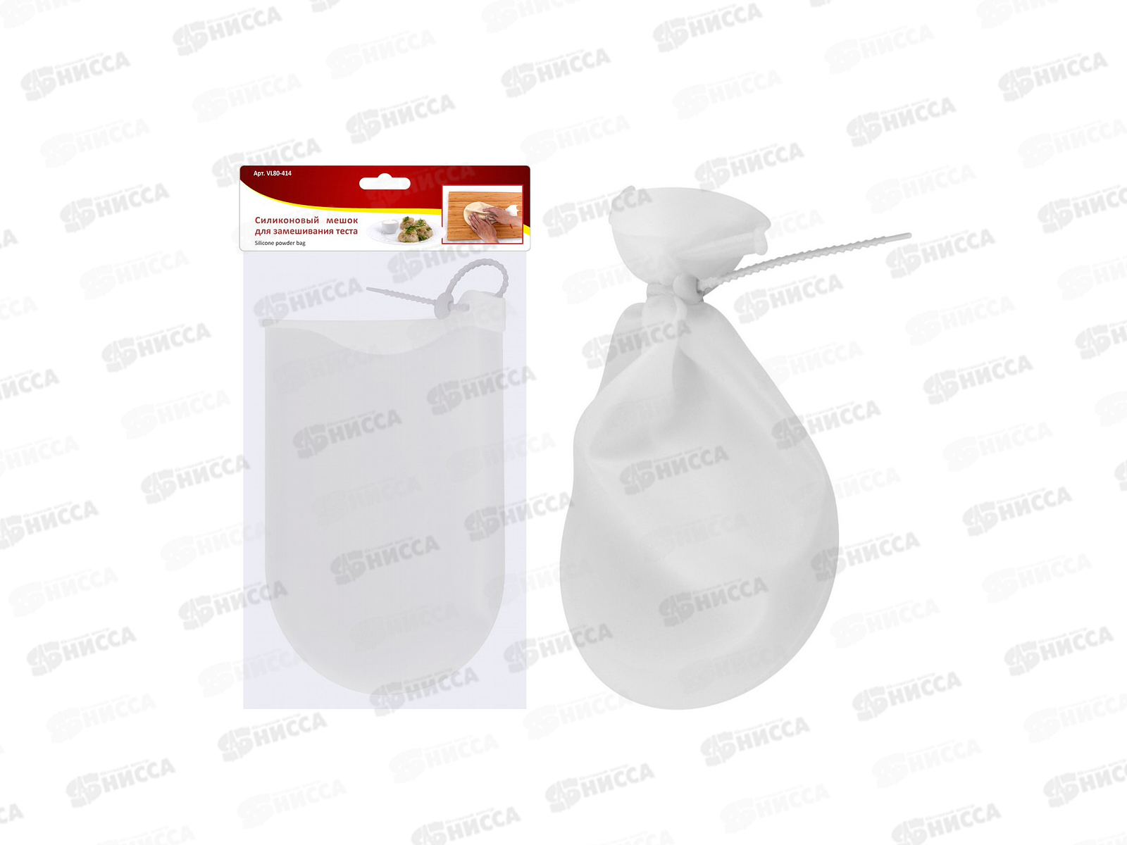 Силиконовый мешок для замешивания теста VL80-414