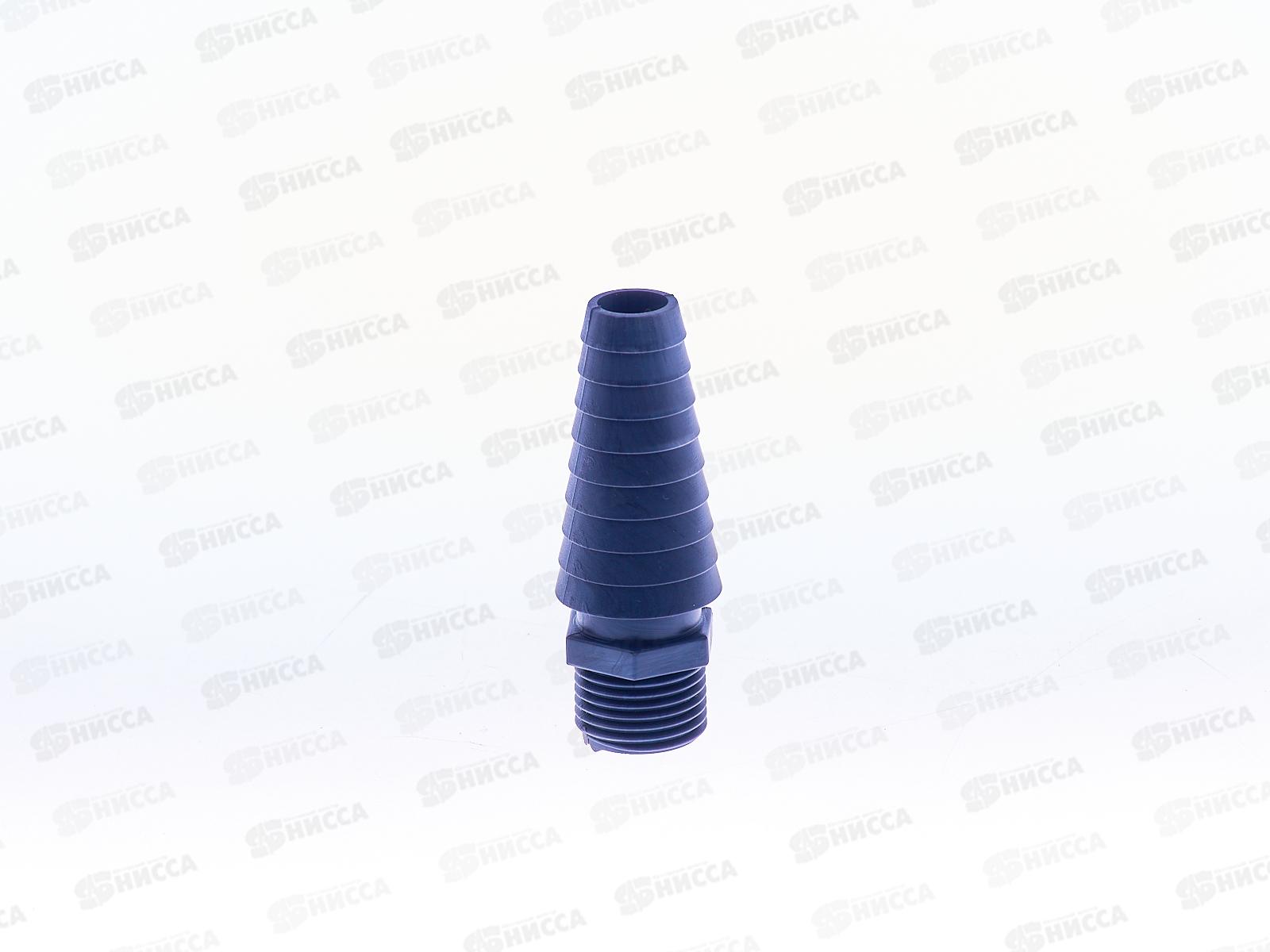 Неразъемное соединение"Переходник" для шланга 1",3/4,1/2 и 5/8 с трубой 1/2 арт409