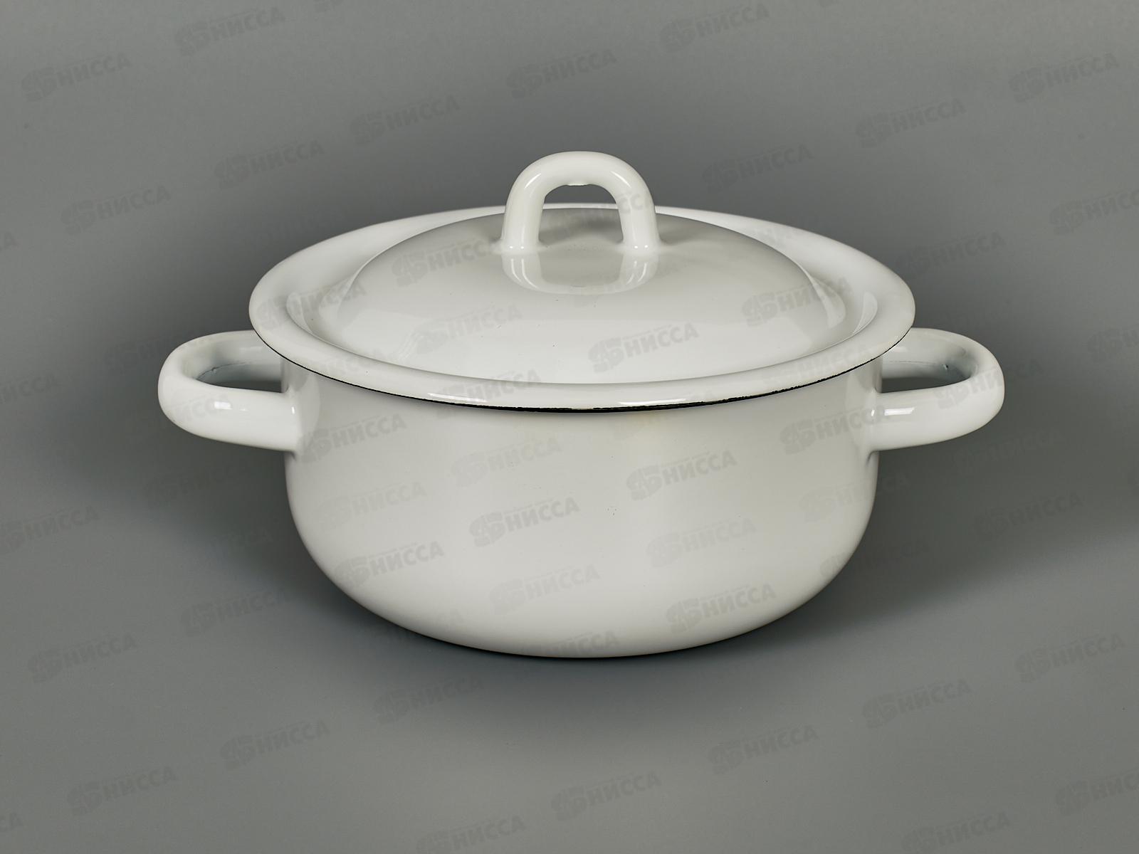 Кастрюля 1,5л цилиндрическая светлая С41607