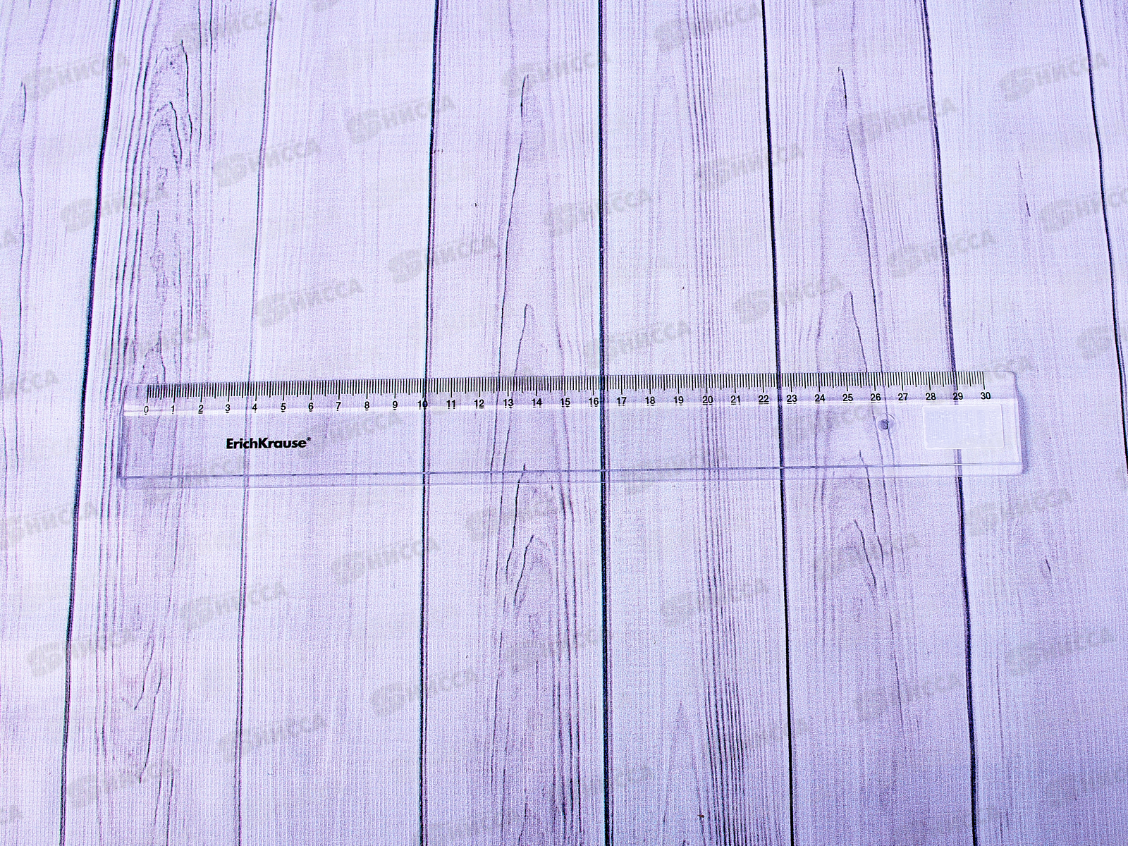 Линейка 30см Erich Krause пластиковая, Clear 49521*45