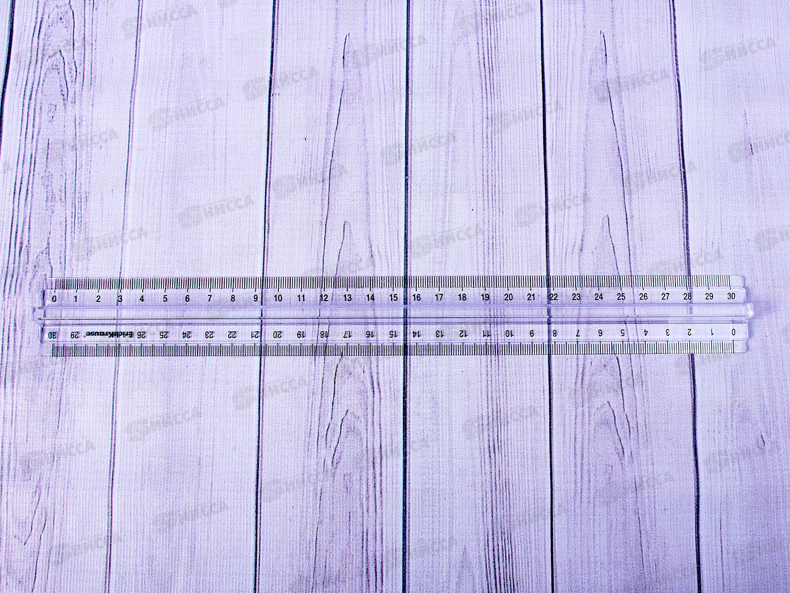 Линейка 30см EK Clear прозрачная 49534*20