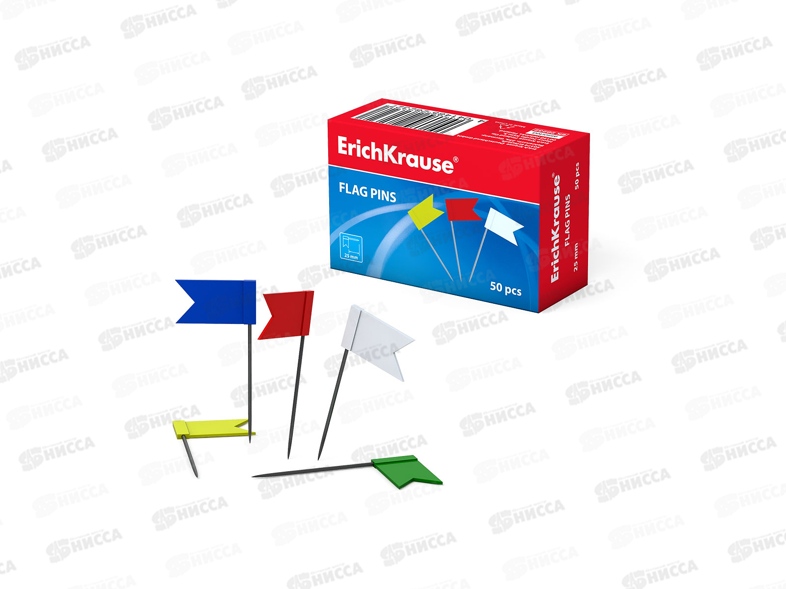 Флажки EK 25мм  (50шт) 28232*24