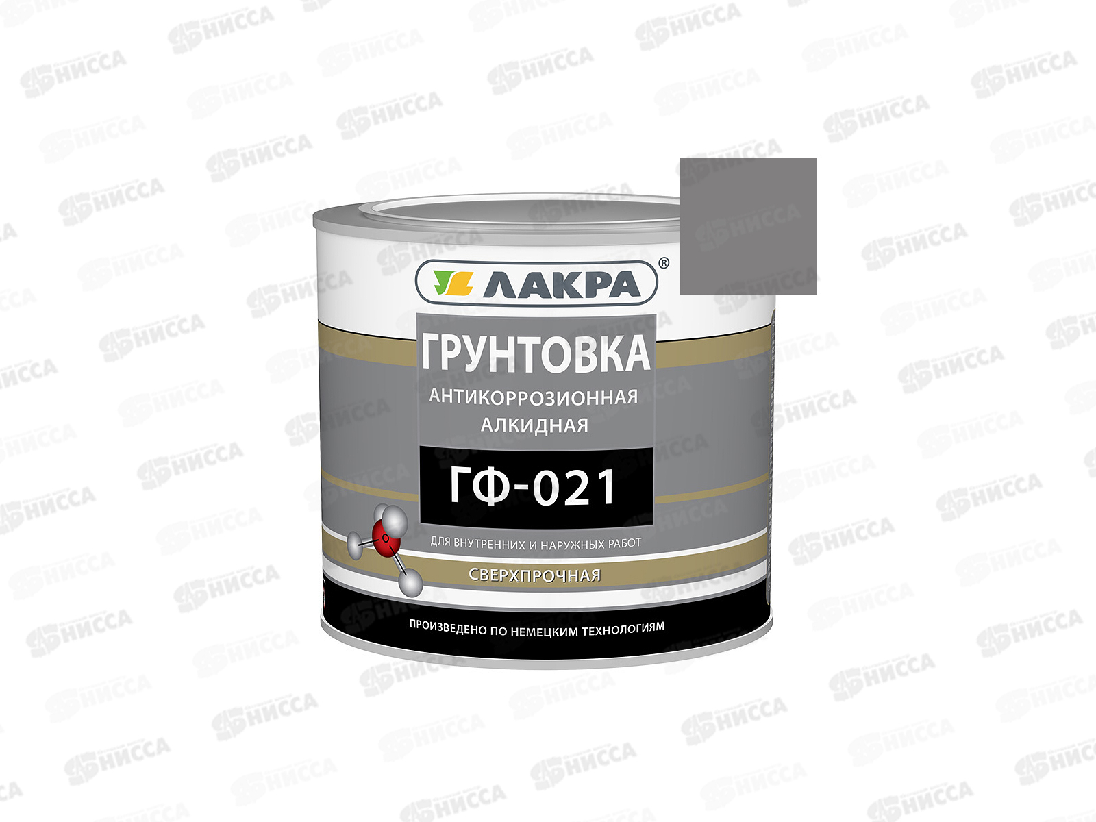 ГРУНТ ГФ-021 2,5кг серый *3  Л