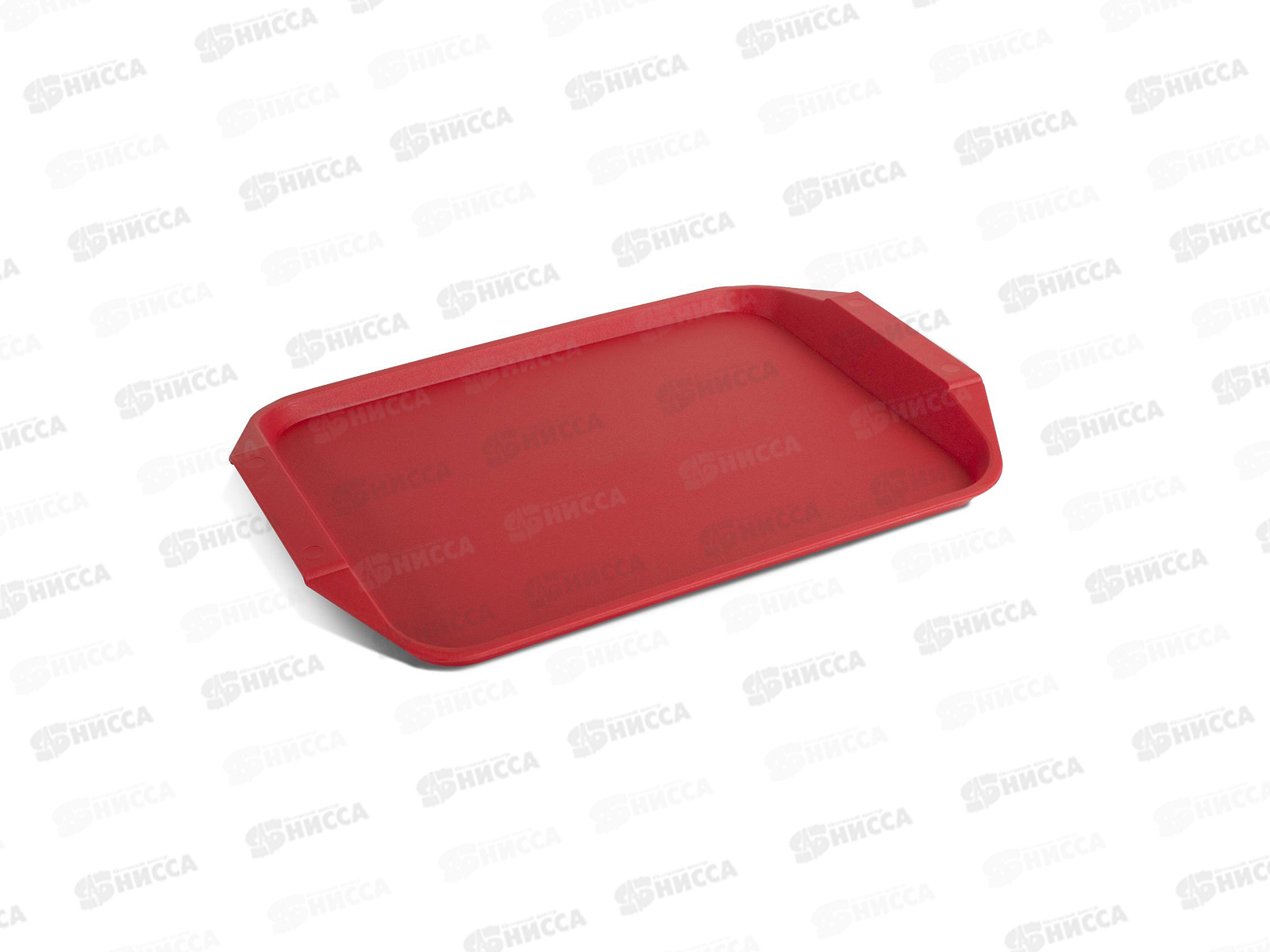 Поднос пластмассовый 30*43 С48 темно-красный *40