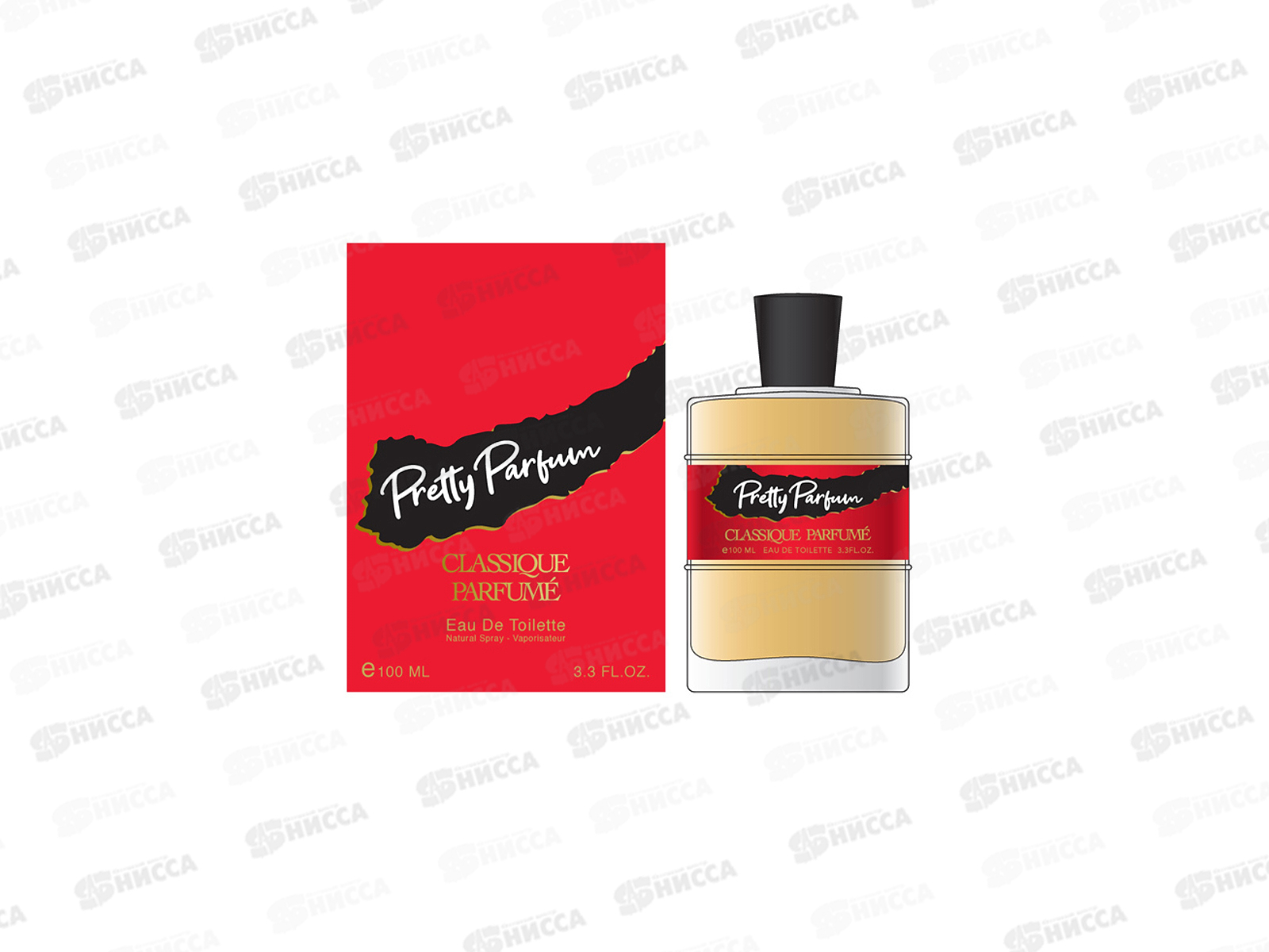 K. Pretty parfum, туалетная вода 100мл женская М